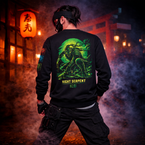 Night Serpent Sweatshirt | DROP 001