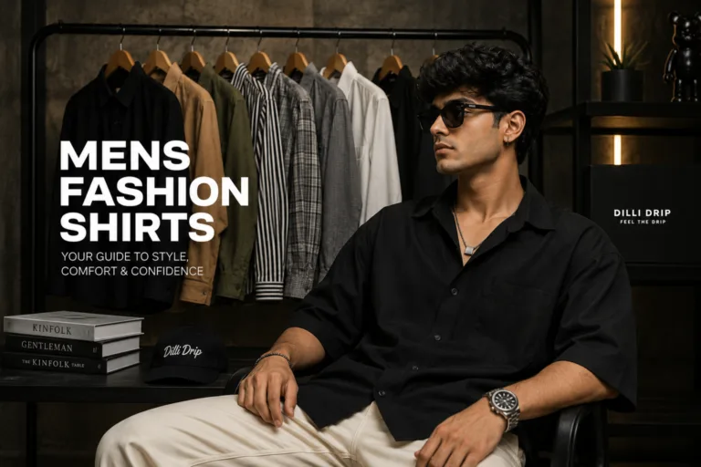 Mens fashion shirts guide with modern styling inspiration.