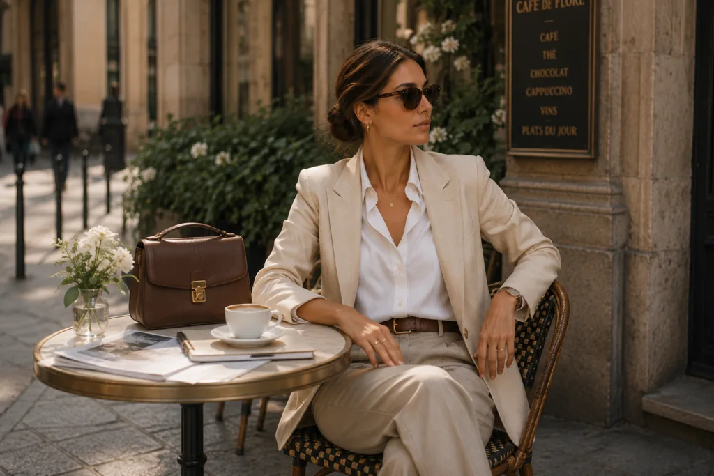 Old money outfits women styled with timeless smart casual fashion.